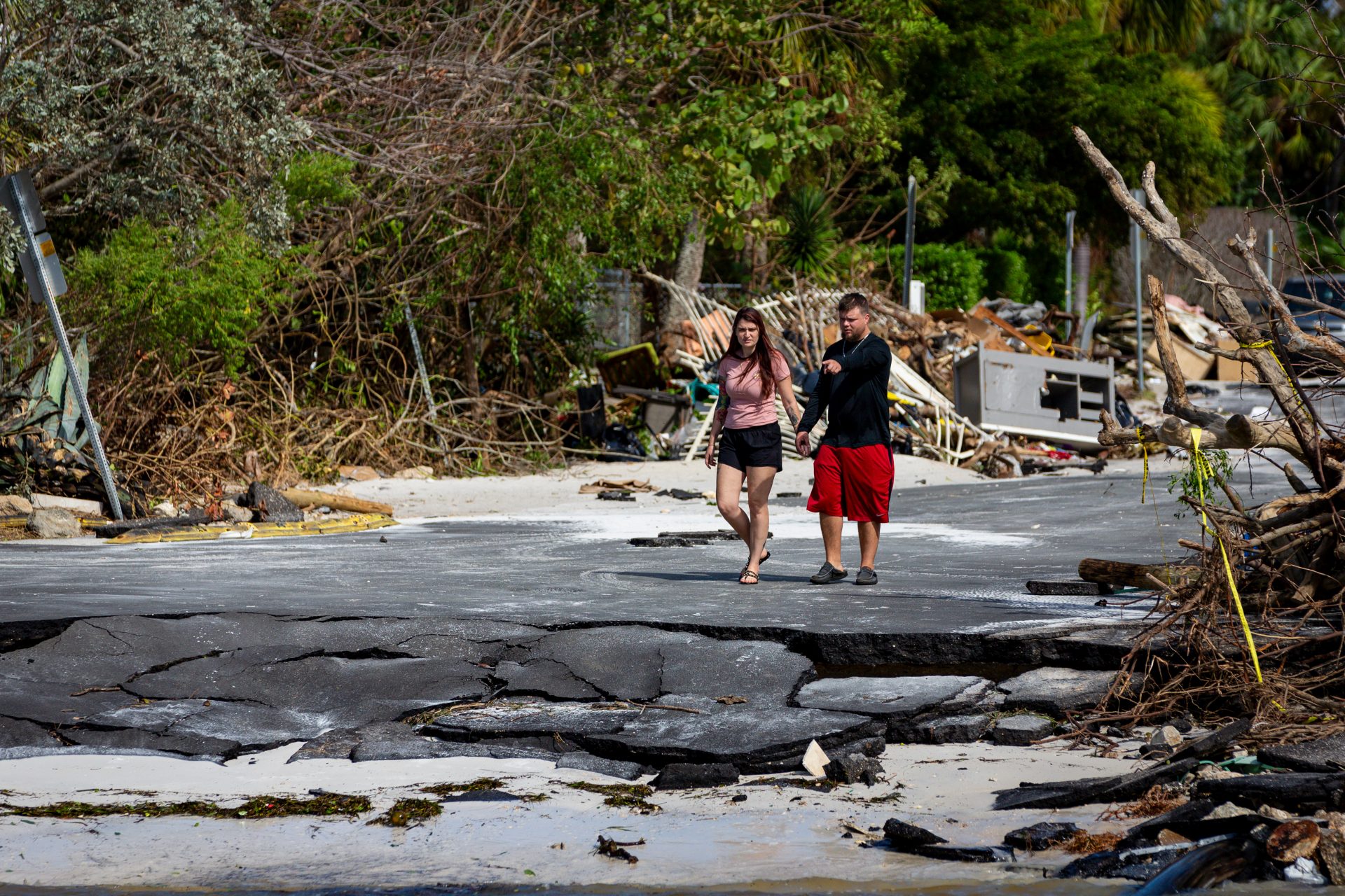 Arrasa Florida: el huracán Milton en imágenes