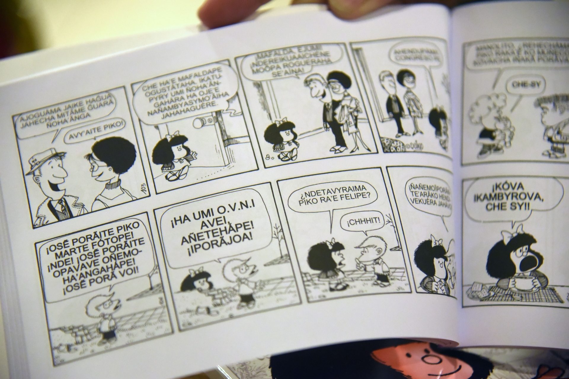 Las reflexiones de Mafalda sobre la Guerra Fría 