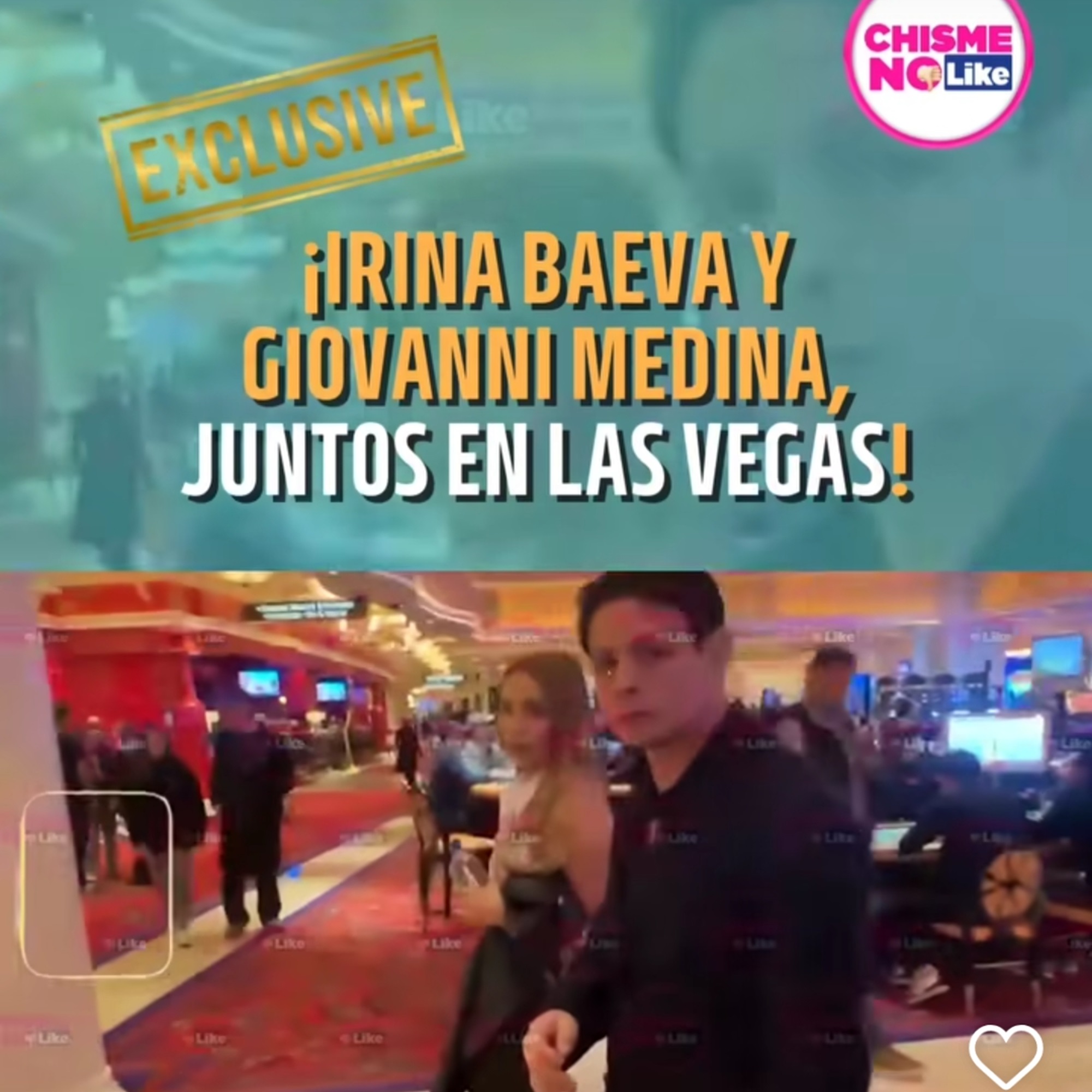 Los captaron juntos en Las Vegas 