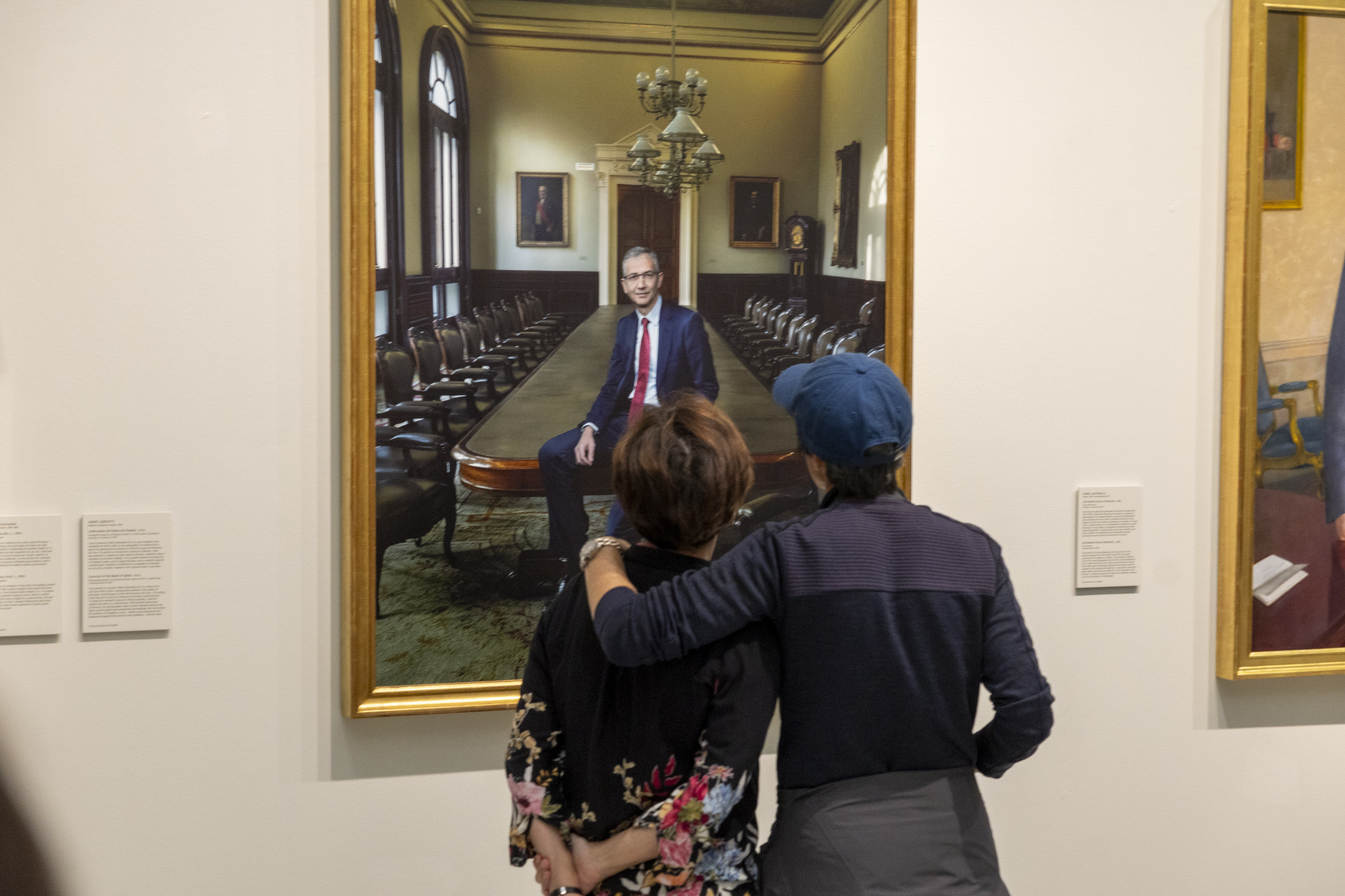 Pablo Hernández de Cos también tiene un retrato