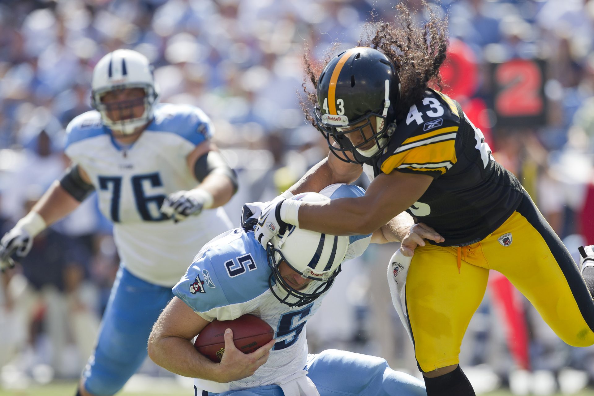 10: Troy Polamalu