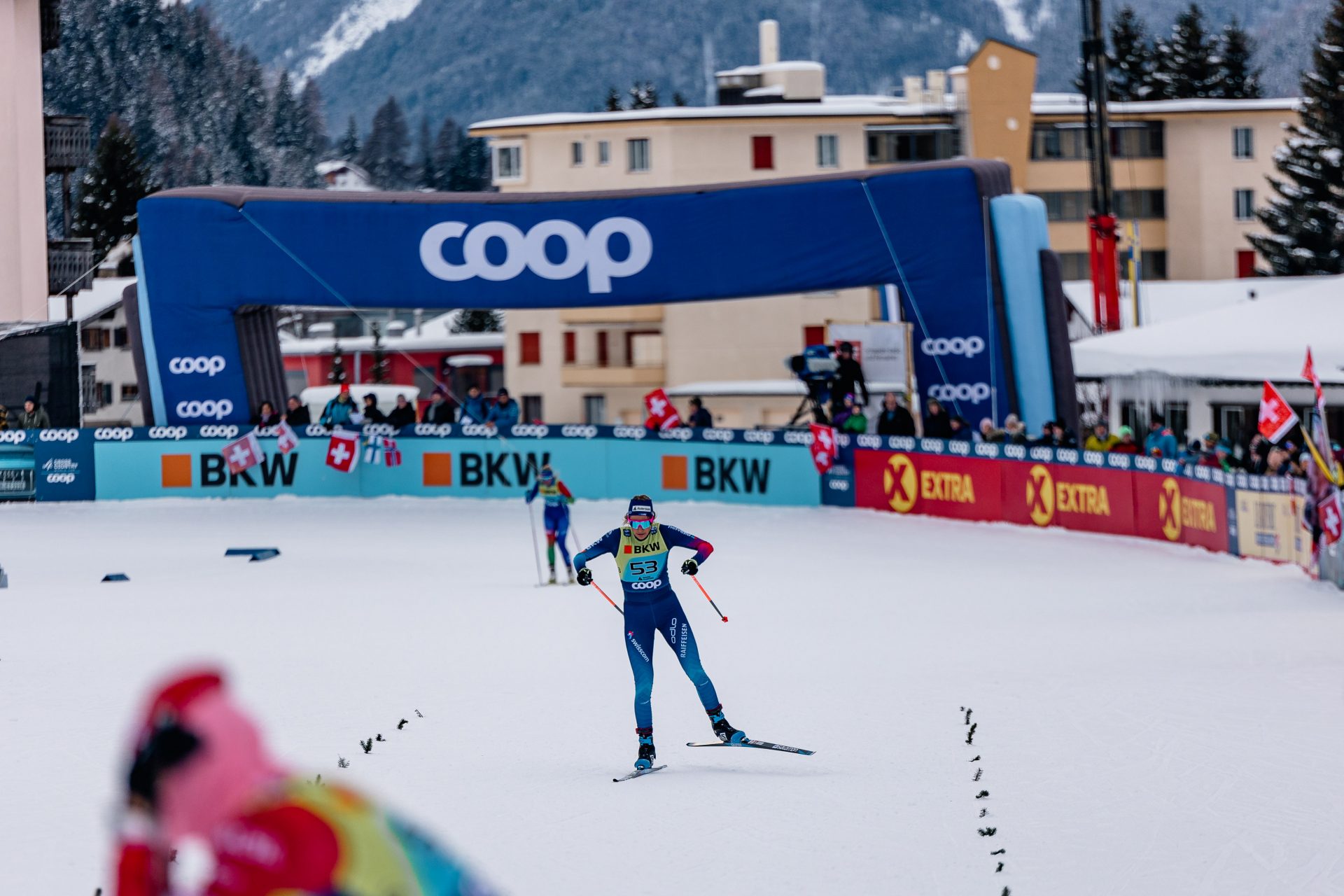 Vielleicht erst in Davos am Start?