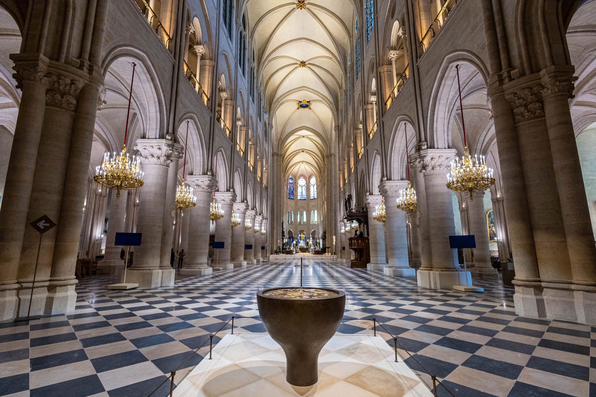 La cattedrale di Notre-Dame a Parigi