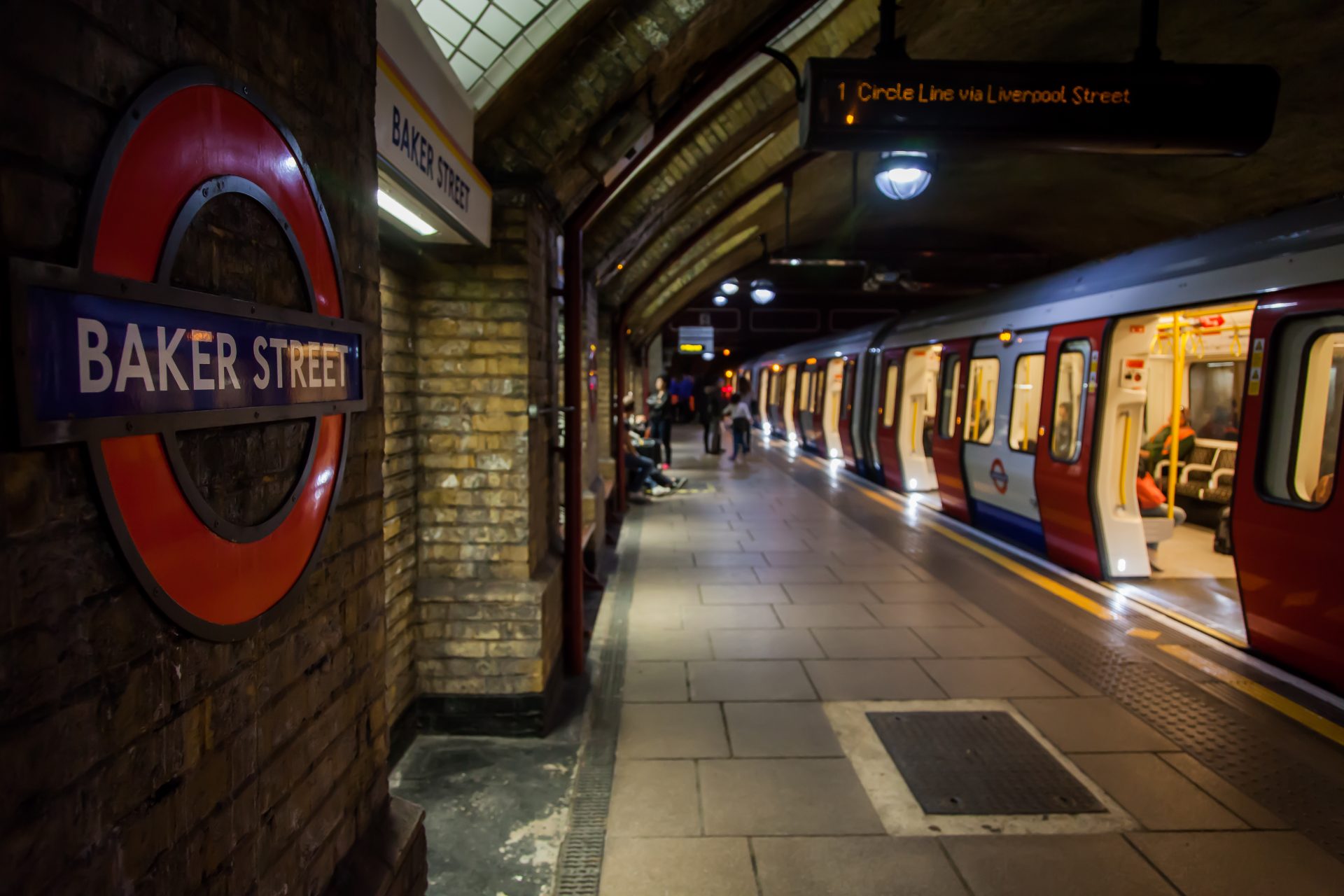 Estación de Baker Street - Londres, Reino Unido