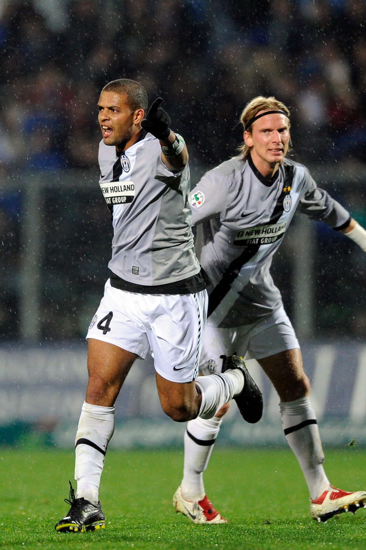 Christian Poulsen e Felipe Melo (Siviglia, Fiorentina – Juventus, 2008-09) 