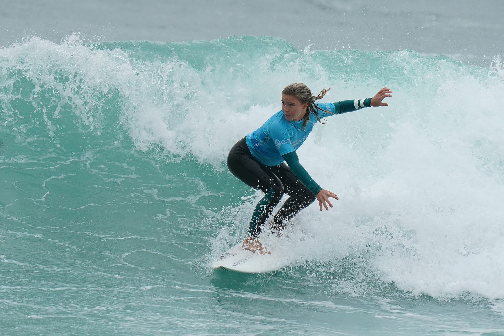 Se enamoró del surf en la isla de Fuerteventura