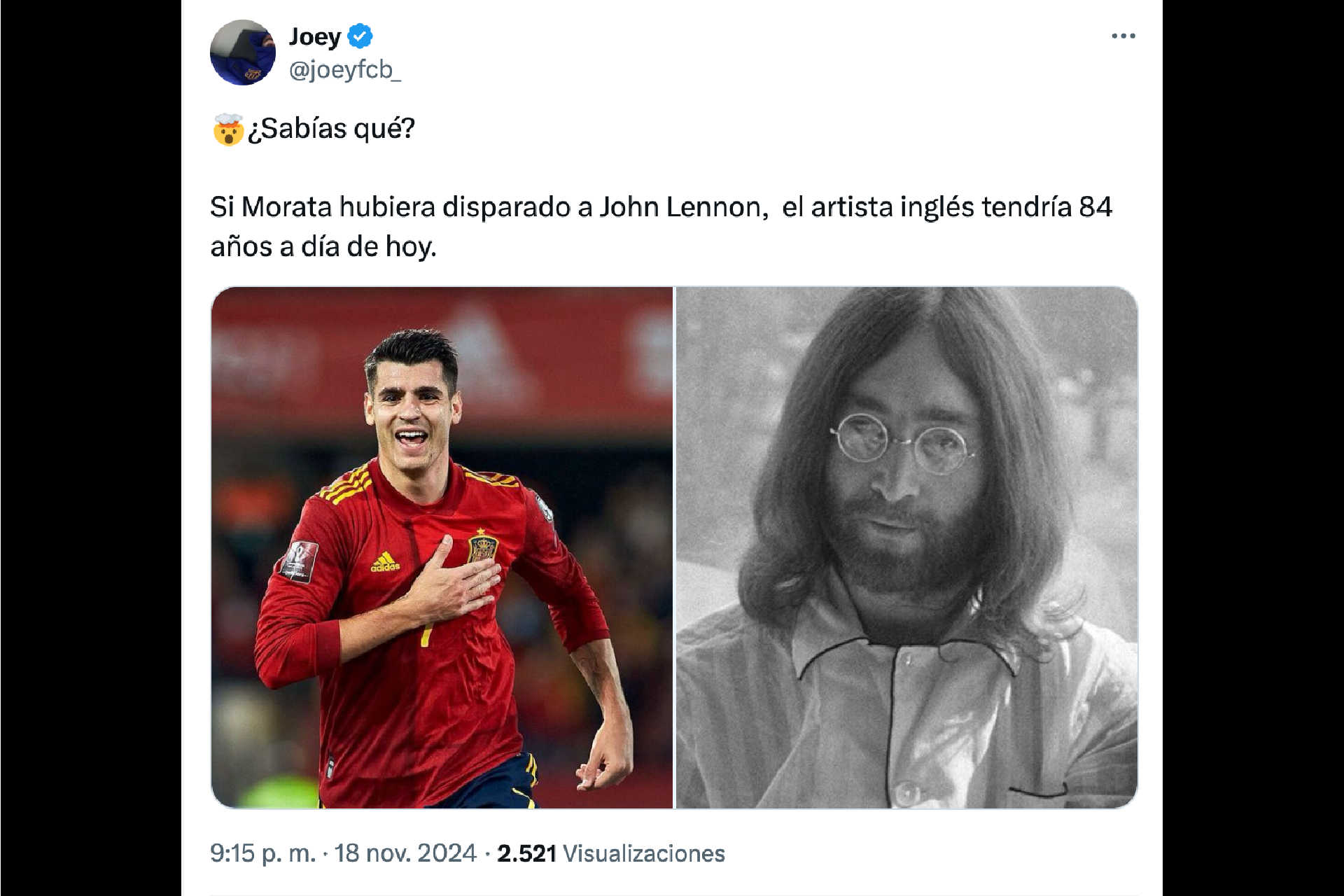 Morata, en su línea