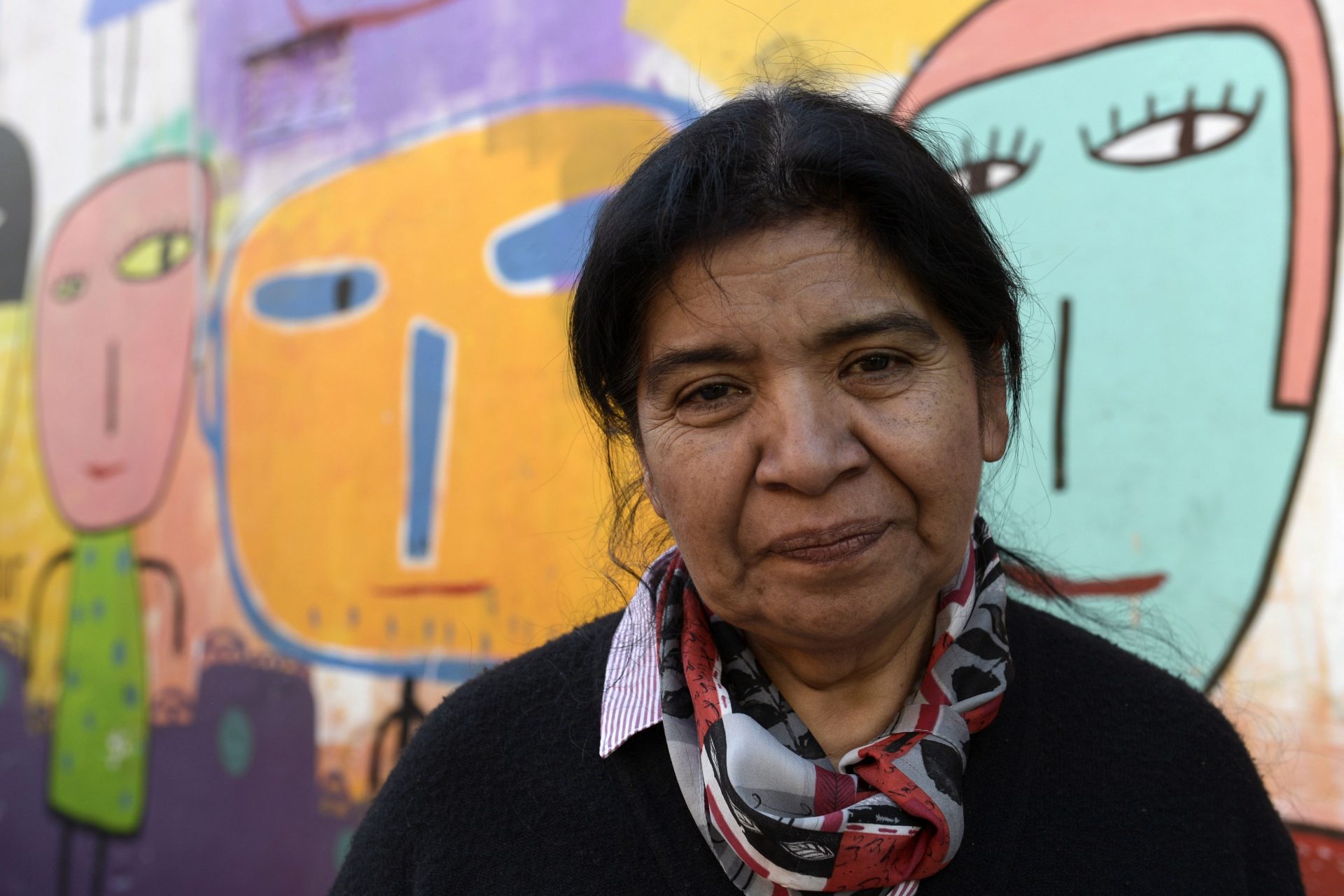 Margarita Barrientos, Argentina, fundadora de una cafetería comunitaria