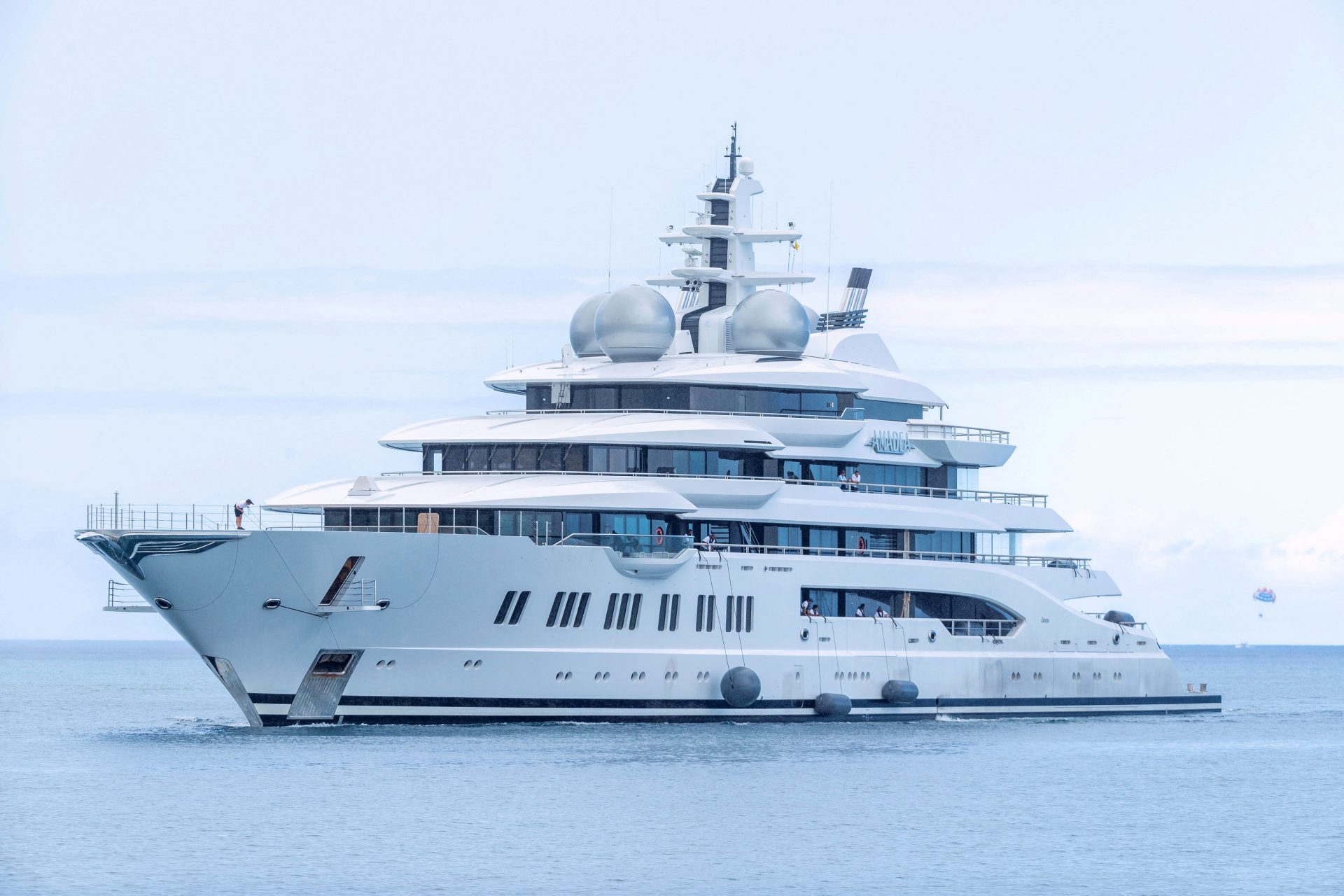 The U.S. is spending millions maintaining a Russian oligarch’s superyacht