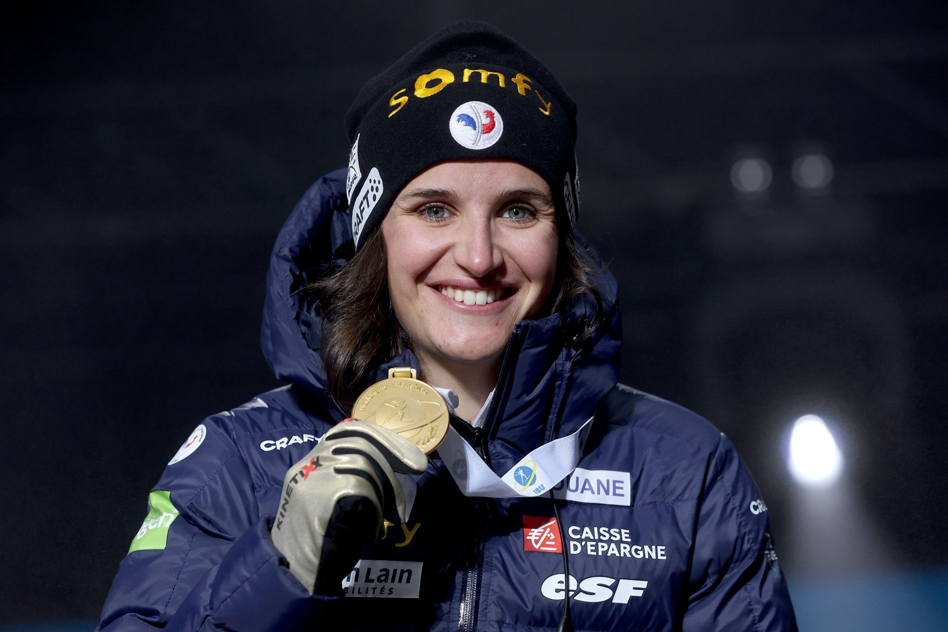 Julia Simon quadruple championne du monde