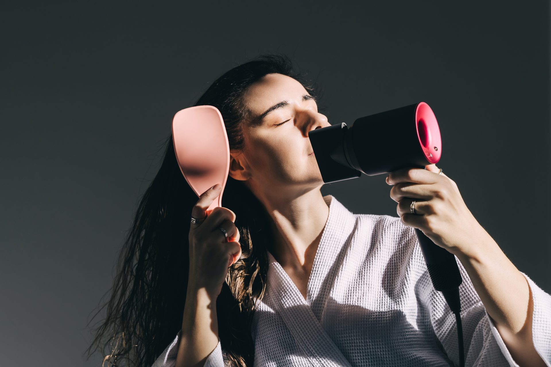 1. Asciugare i capelli da 'troppo' bagnati