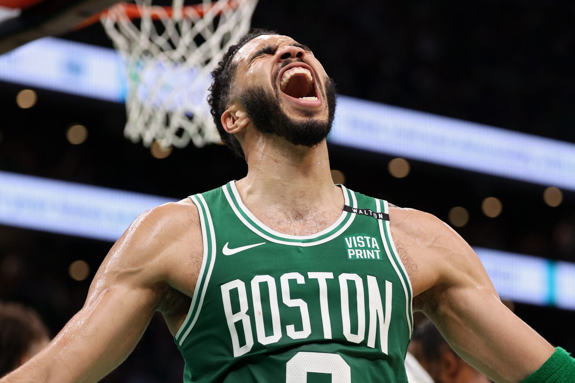 1. Jayson Tatum’s awkward championship reaction