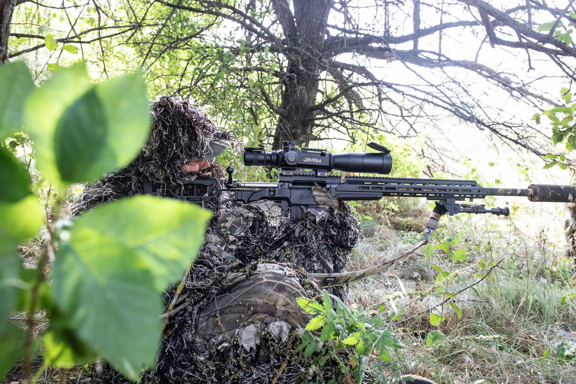 Action on the front: a highly skilled Ukrainian sniper made an amazing shot