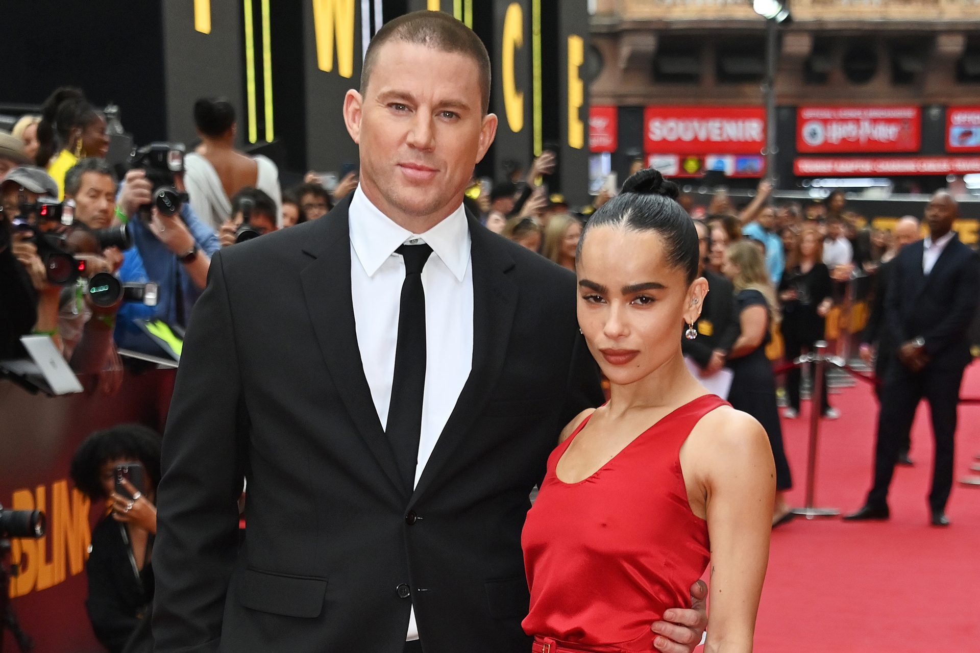 Zöe Kravitz y Channing Tatum