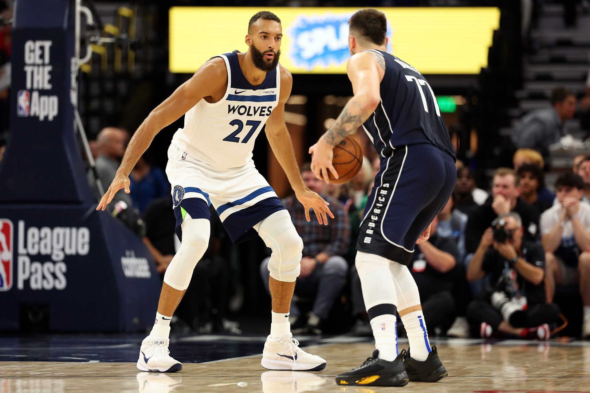 4. Luka Doncic stares down the Stifle Tower