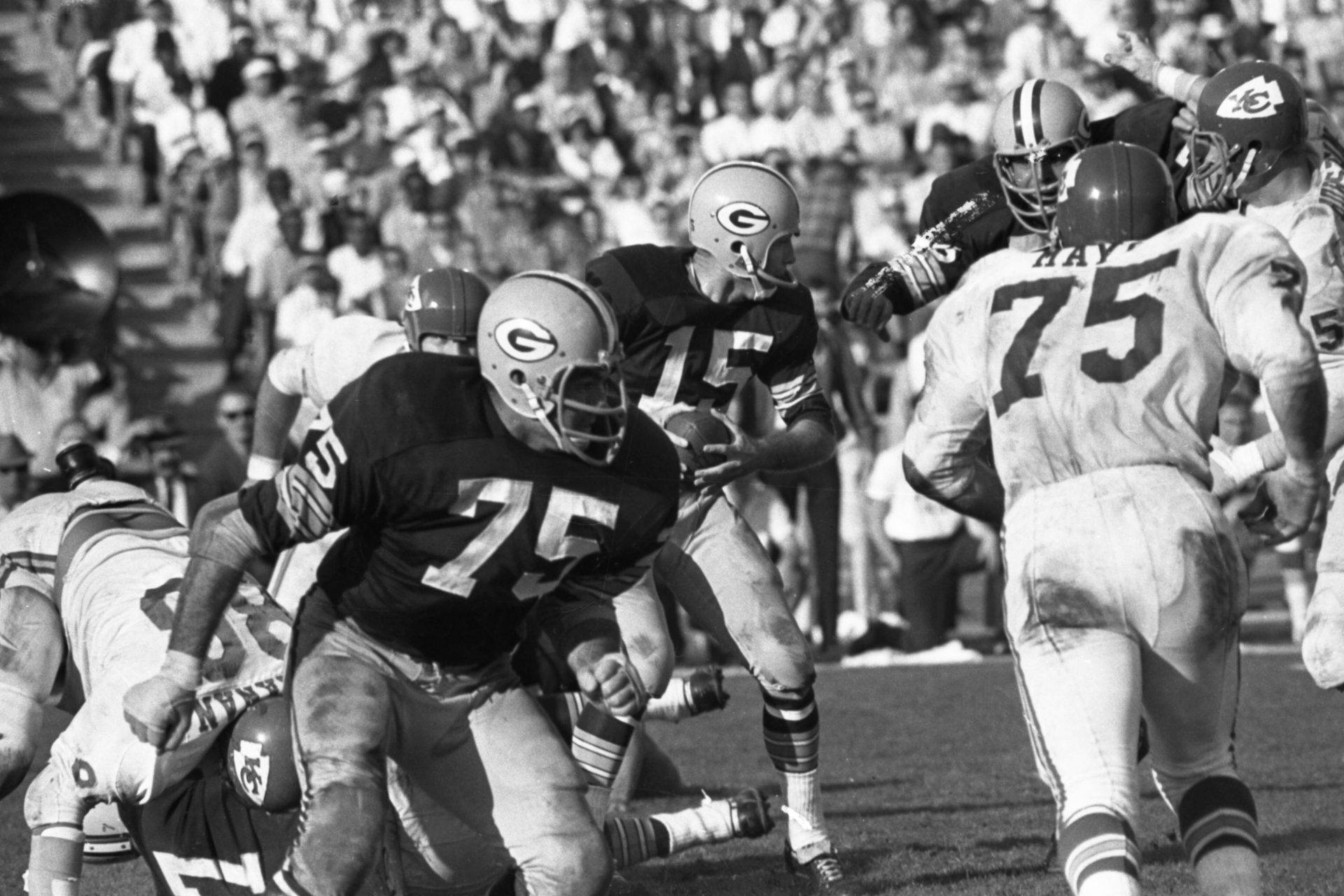 Right tackle - Forrest Gregg