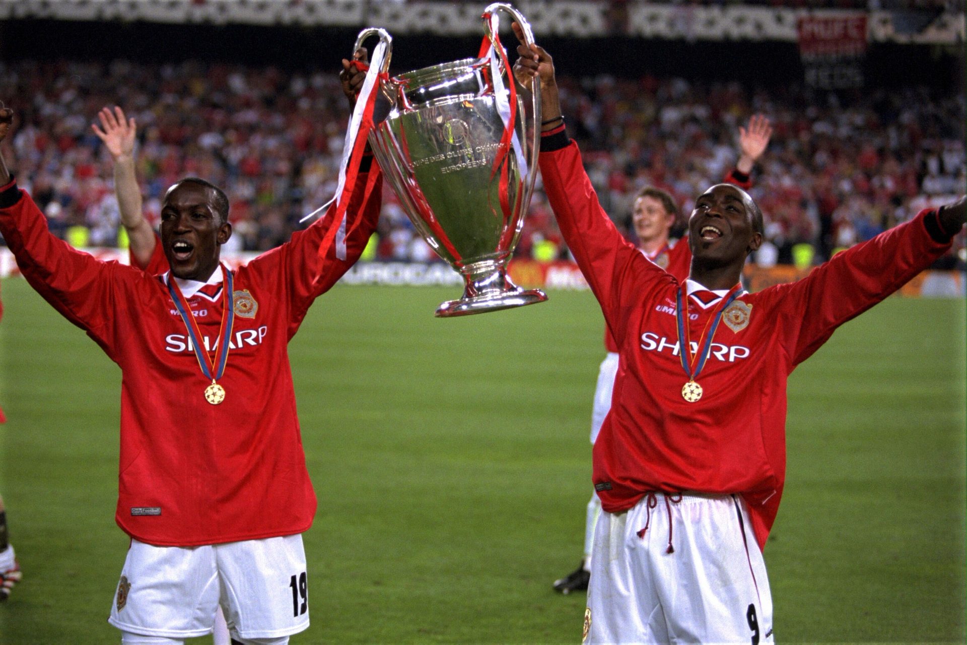 Dwight Yorke and Andy Cole