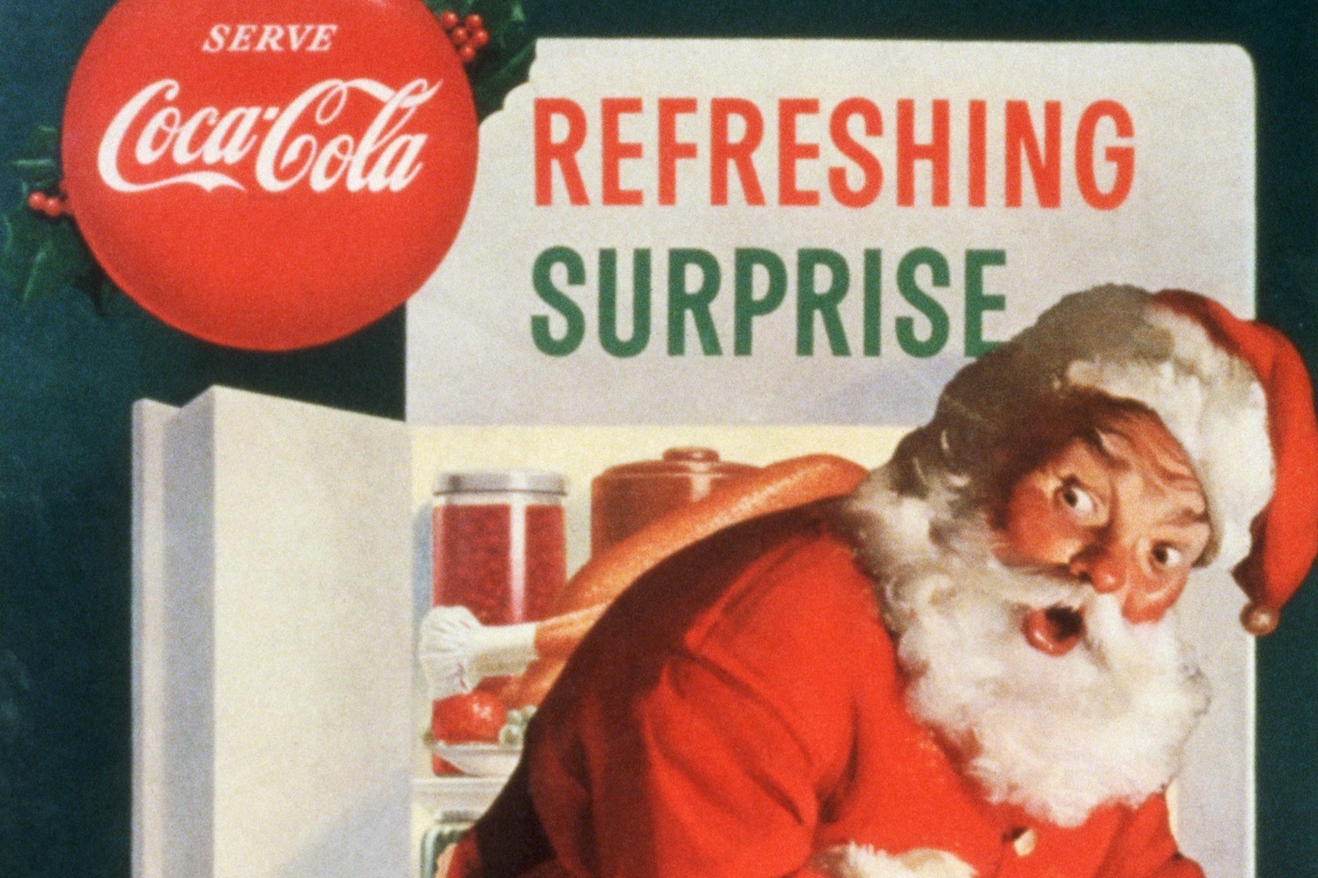 7. Santa Claus was invented by Coca-Cola