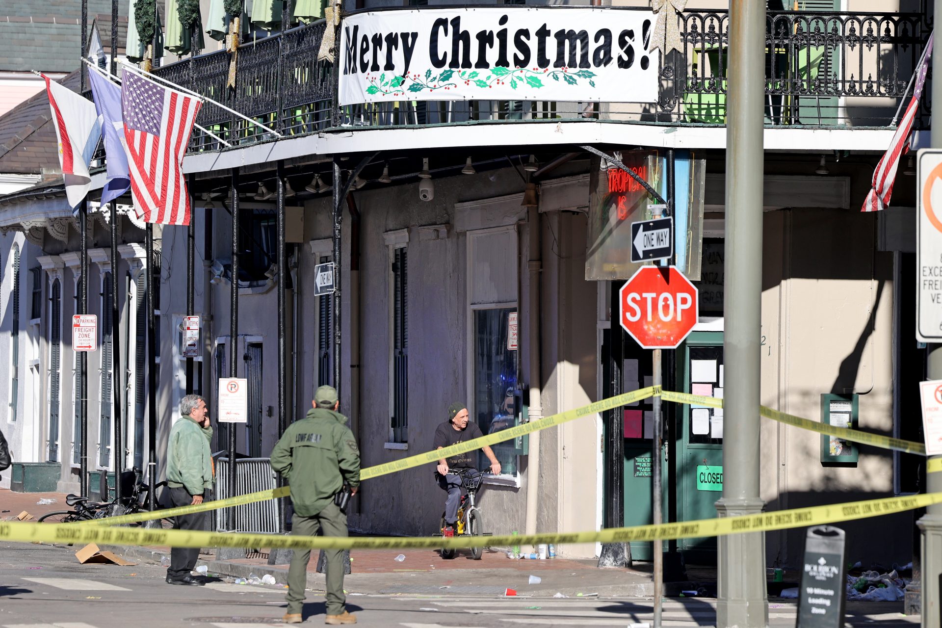 Ocurrió en el Barrio Francés de Nueva Orleans