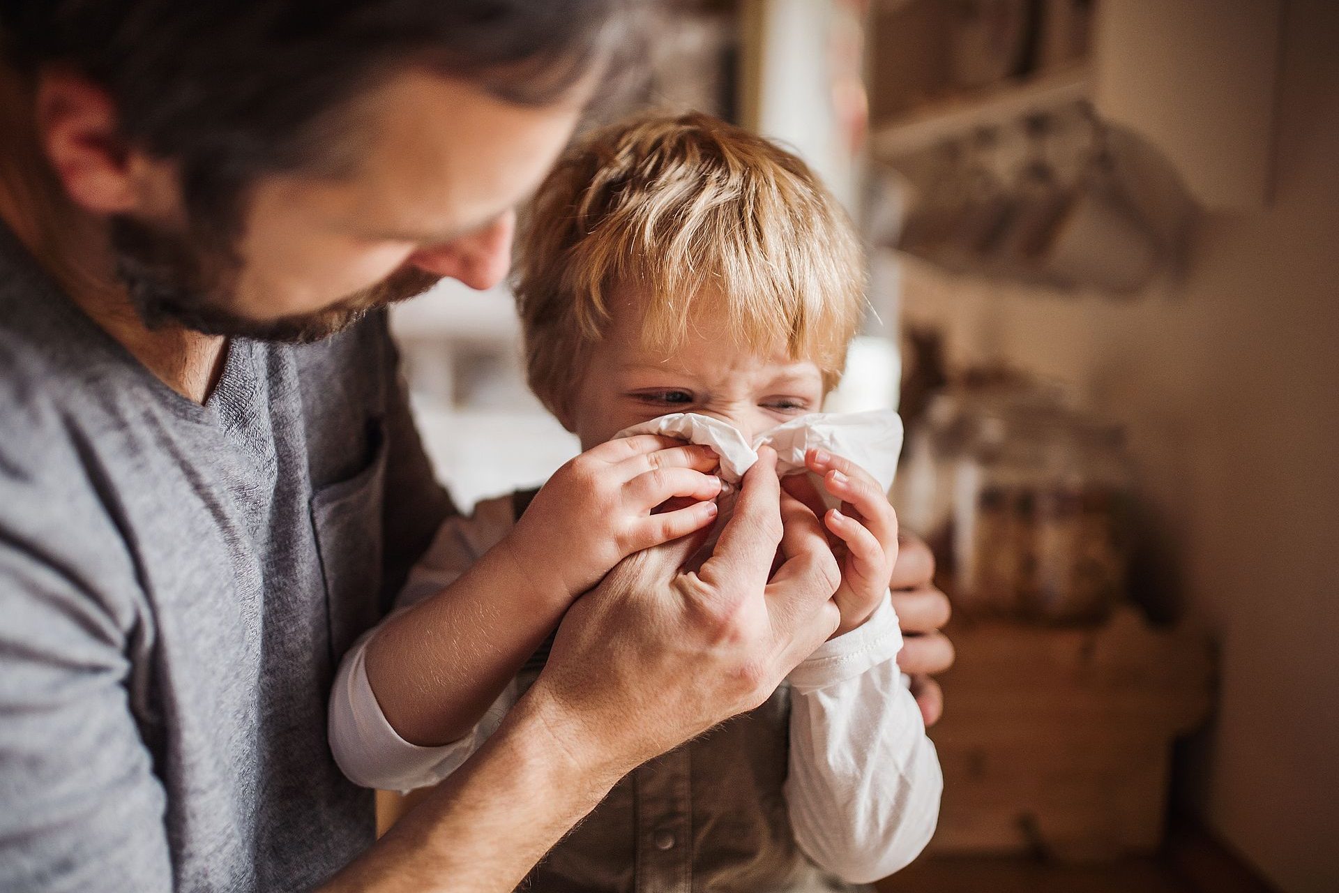 Les enfants également touchés