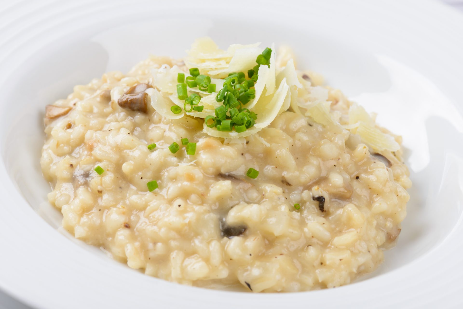 Risotto con gorgonzola, pere e noci: preparazione