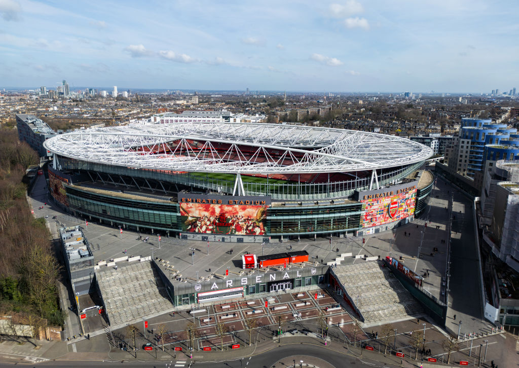 4. Emirates Stadium (Arsenal)