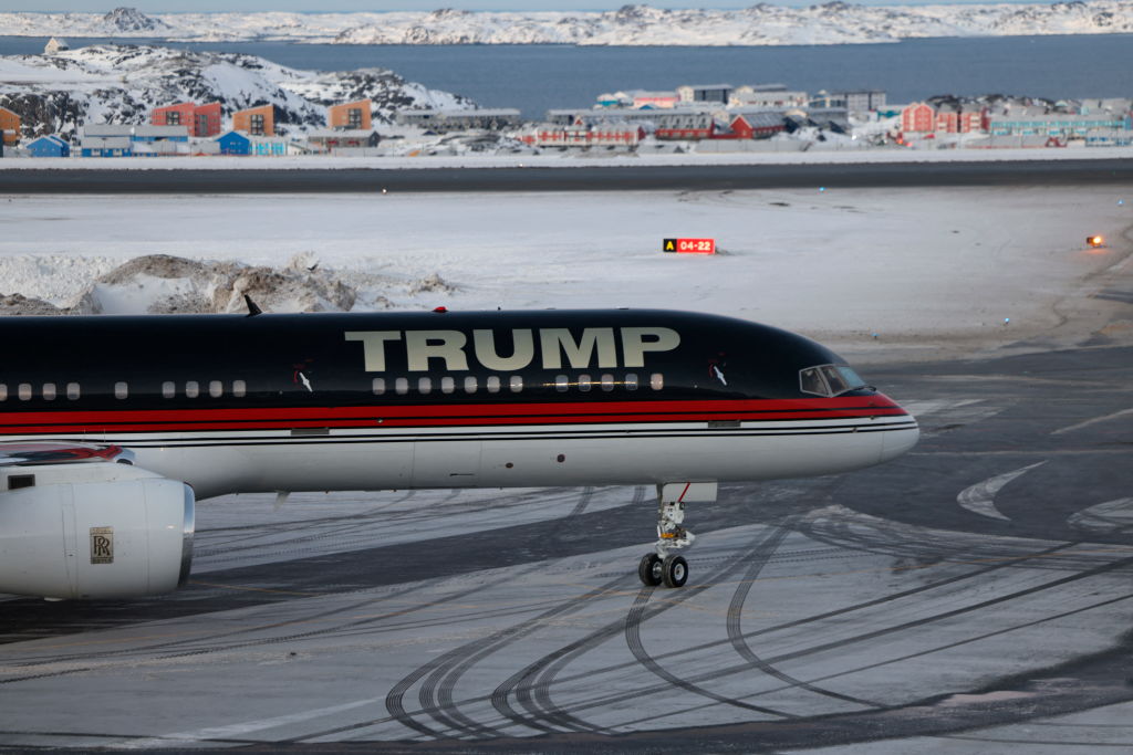 Donald Trump Jr. flew to Greenland 