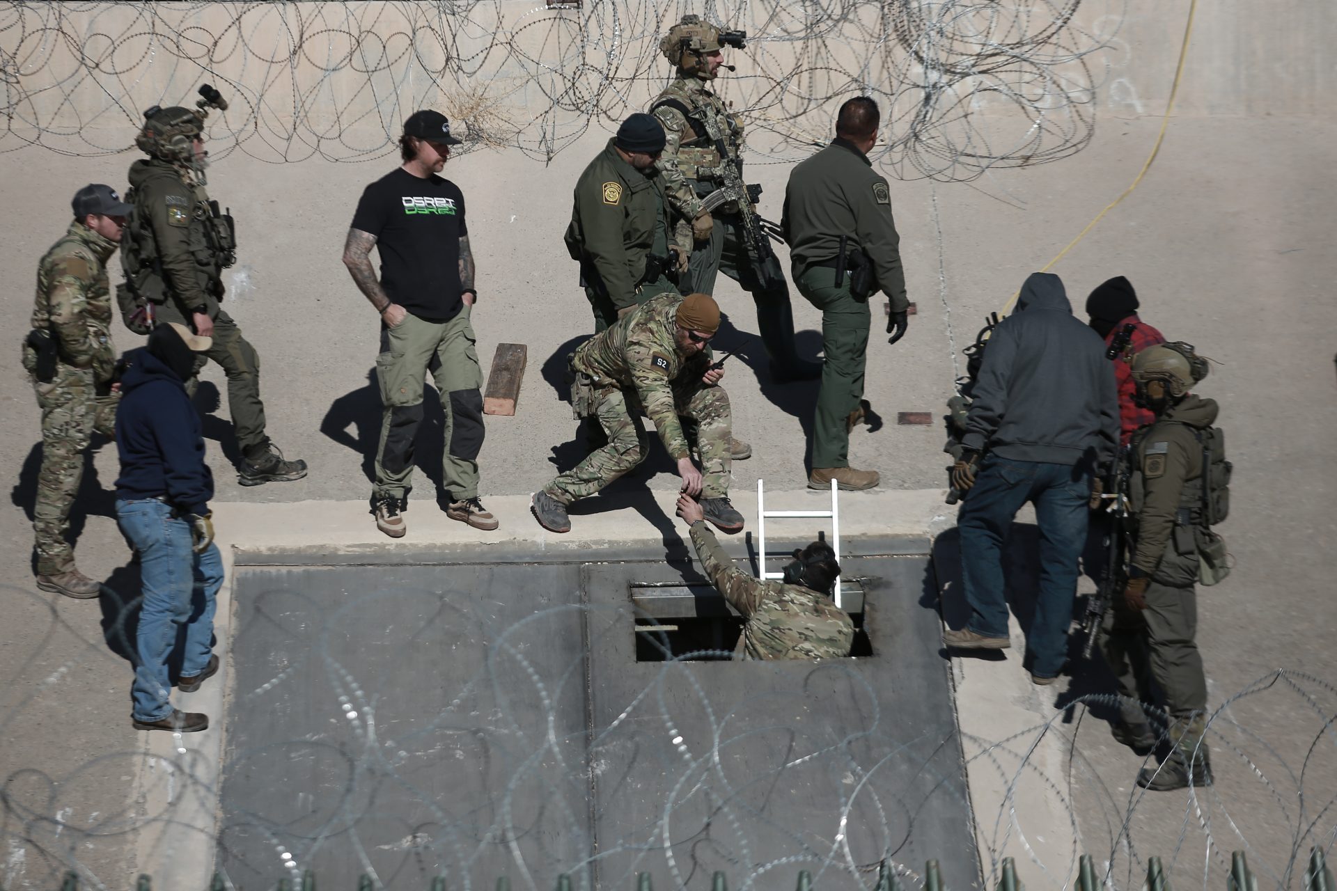 A smuggling tunnel was uncovered at the US-Mexico border