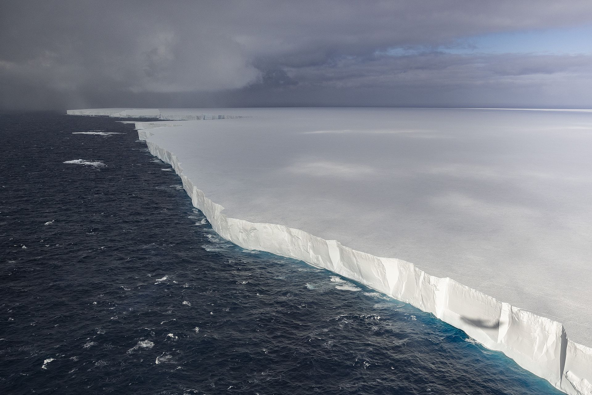 British island threatened by collision with world's largest iceberg