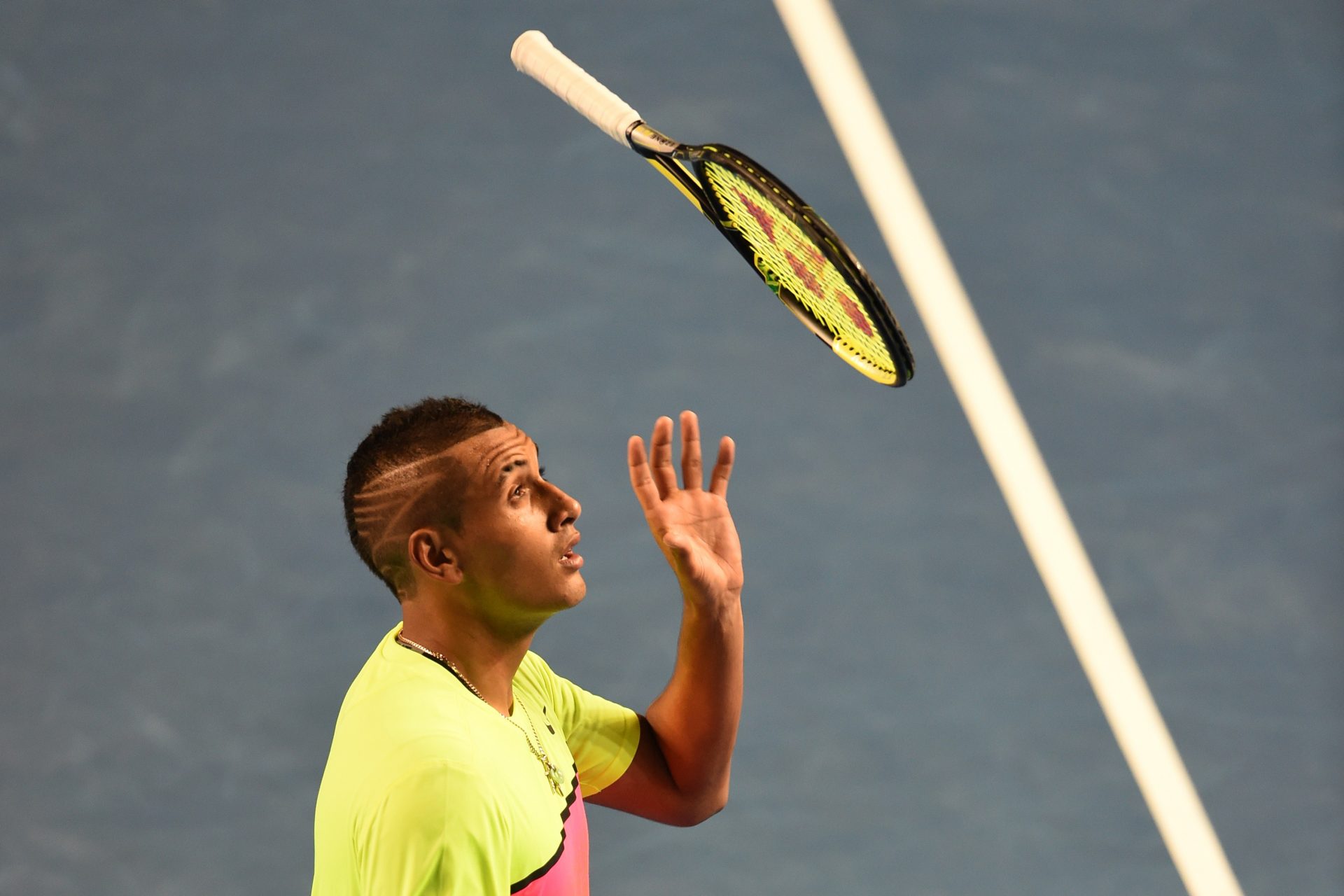 14. Kyrgios estalla contra el juez de silla en el Abierto de Australia (2015)