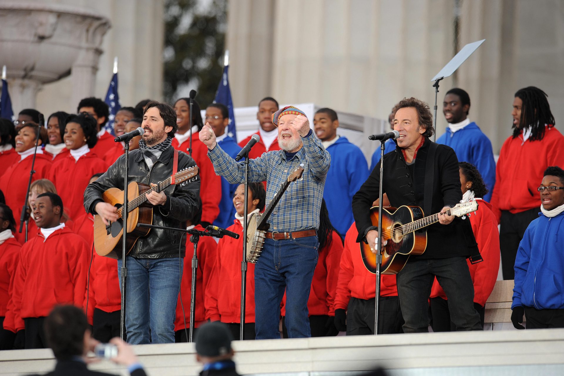 Barack Obama - Bruce Springsteen, Pete Seeger