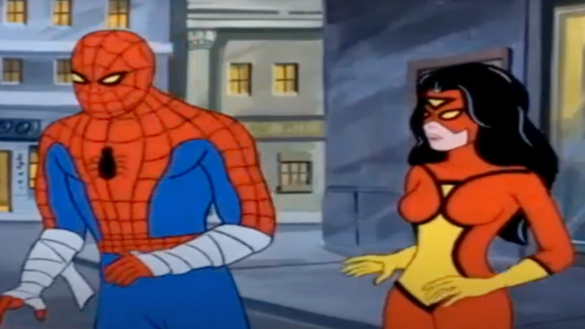 Guest star nel cartone animato di Spider-Woman