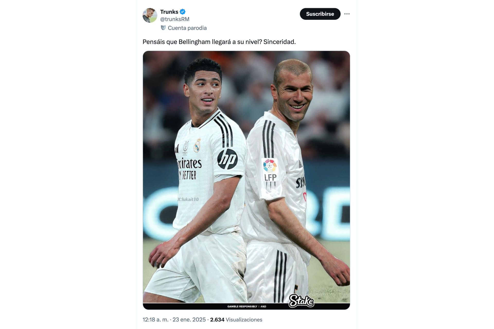 ¿Alguien ha dicho Zidane?