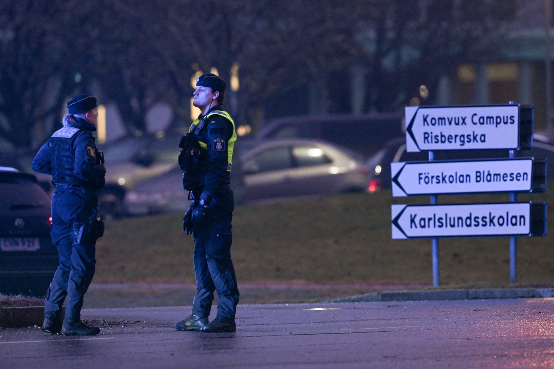 Er waren minder leerlingen dan normaal op school