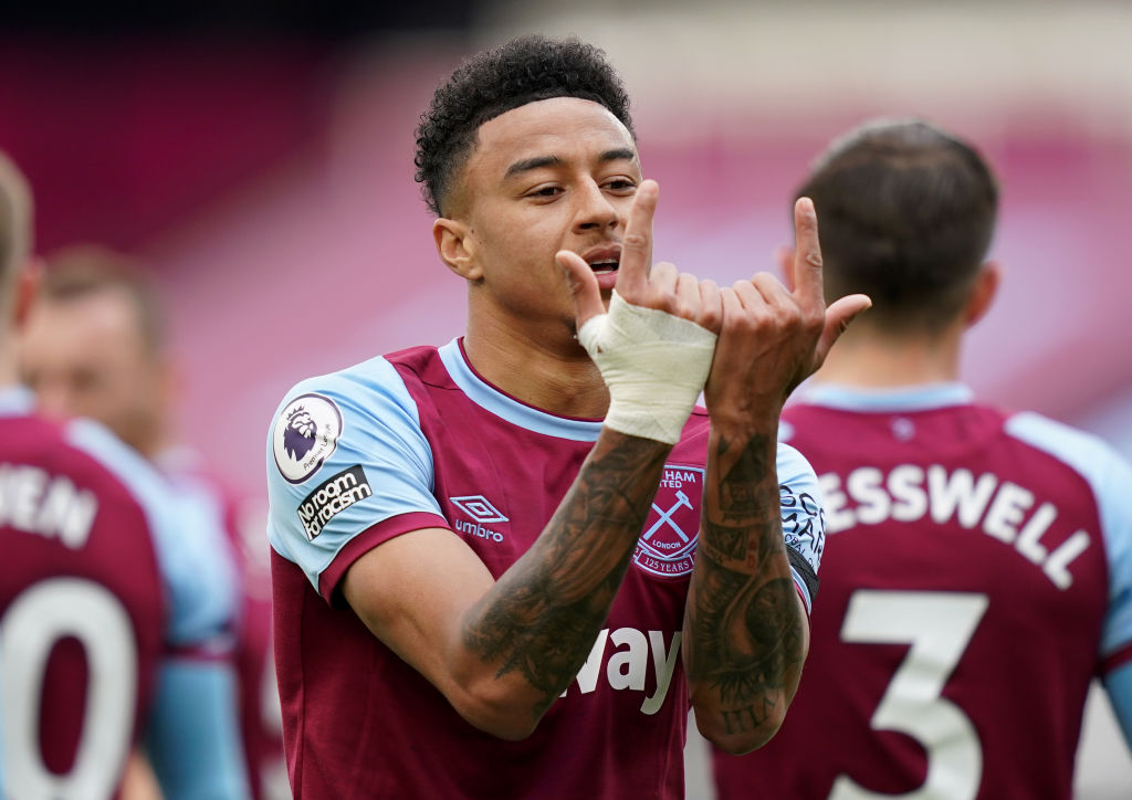 Jesse Lingard at West Ham (2021)