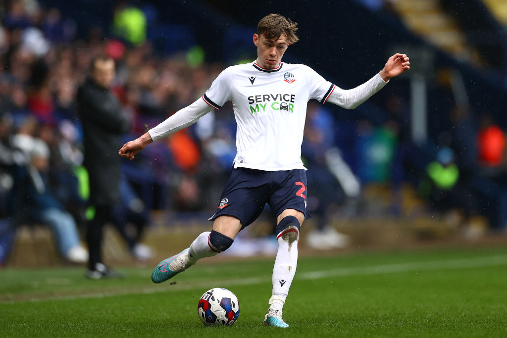 Conor Bradley at Bolton Wanderers (2022–23)