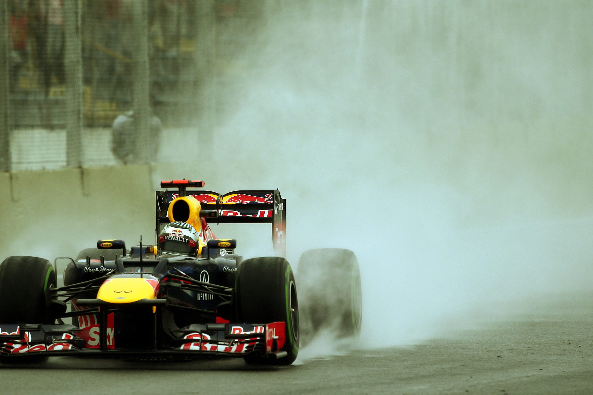 14. Sebastian Vettel's rain-soaked title clincher in Brazil (2012)