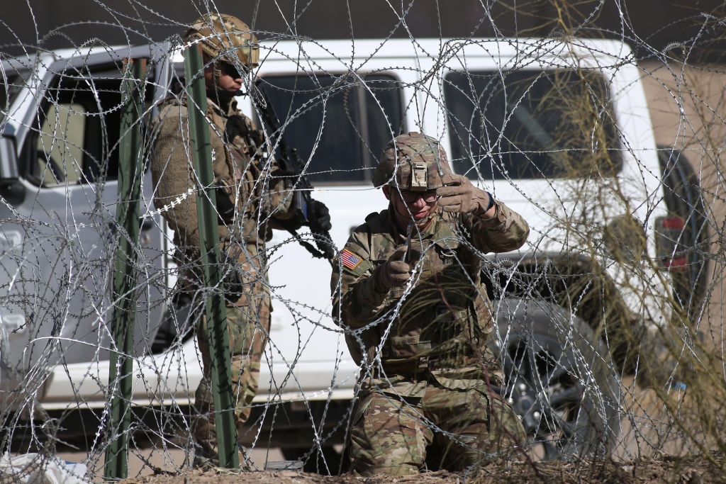 Más militares en la frontera