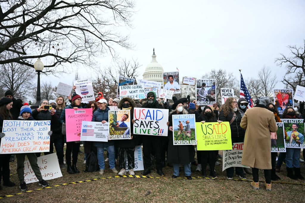 Mass suspension at USAID