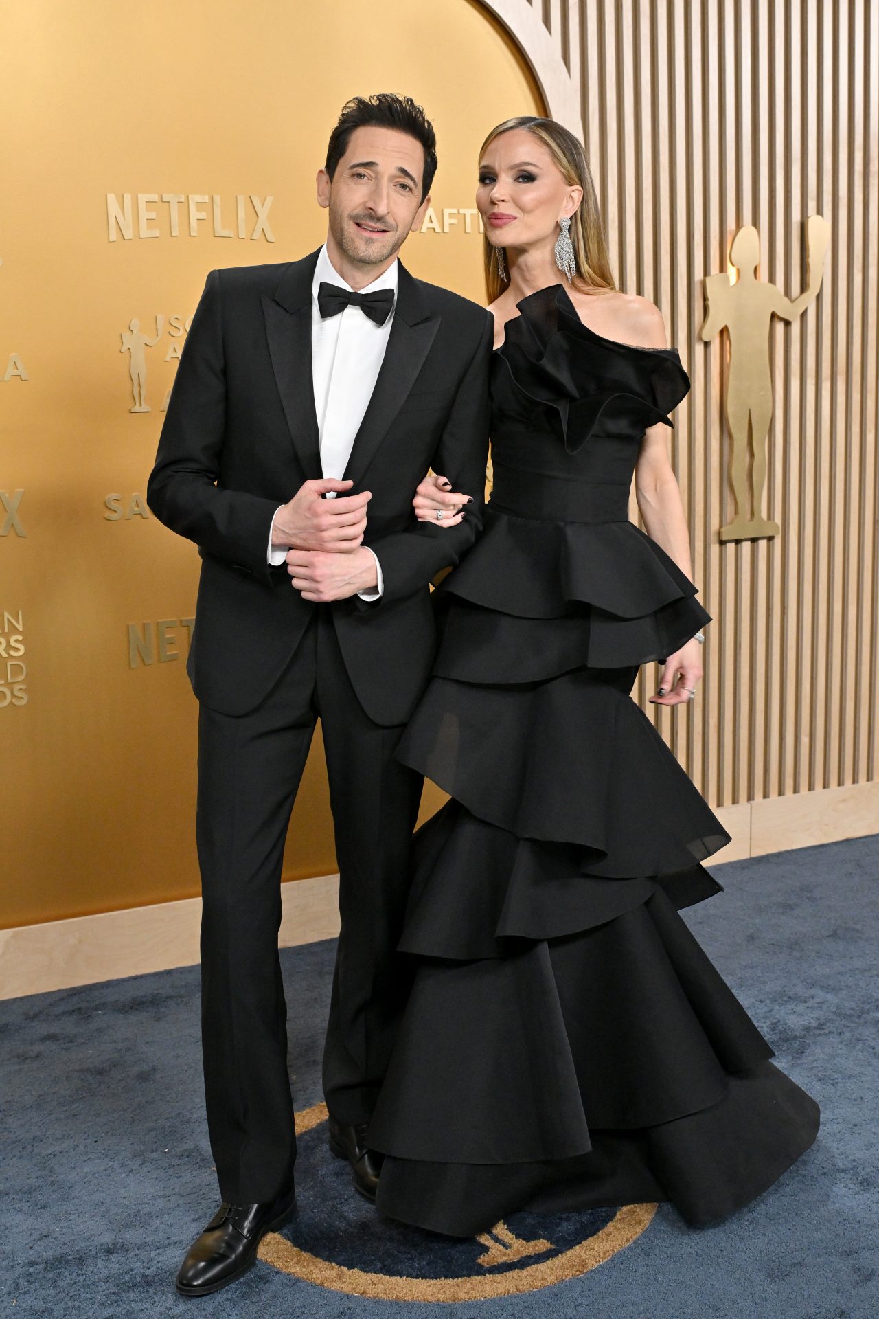 Adrien Brody et Georgina Chapman