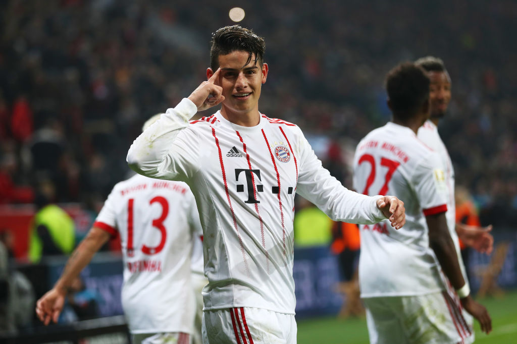 James Rodríguez at Bayern Munich (2017–19)