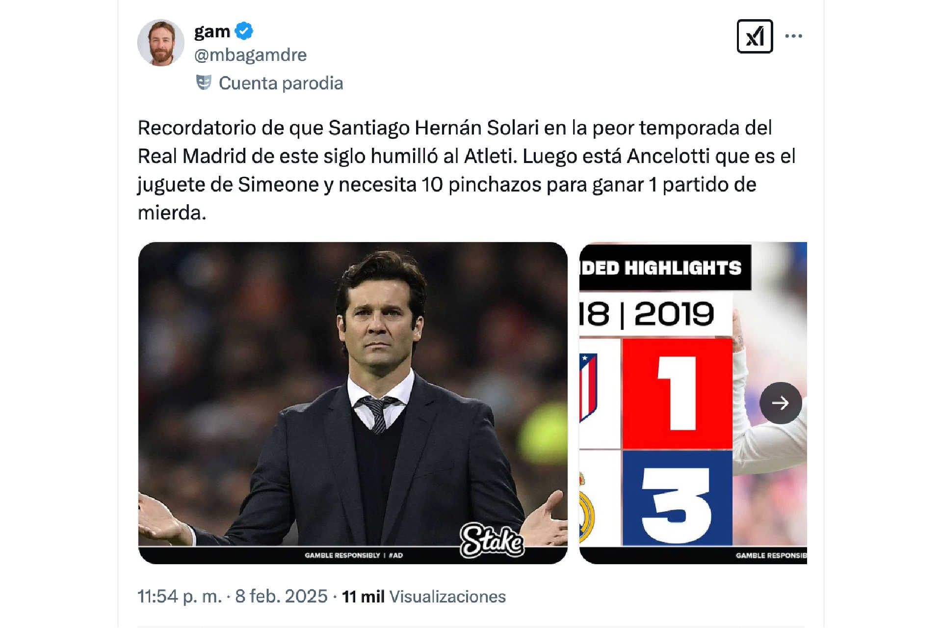 Añorando a Solari