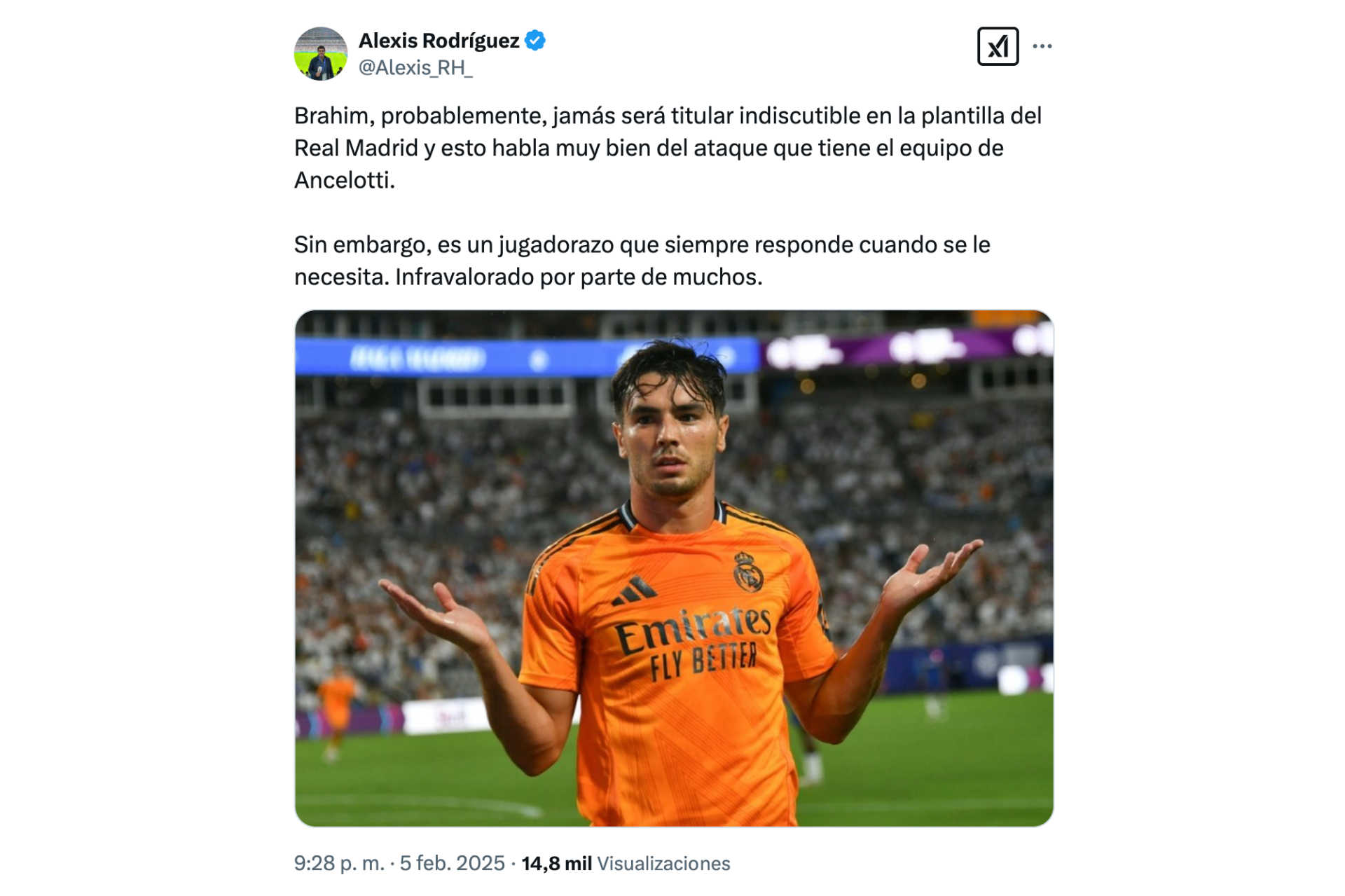 Otro partidazo de Brahim